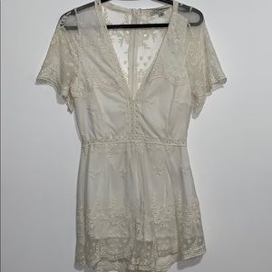 off white romper